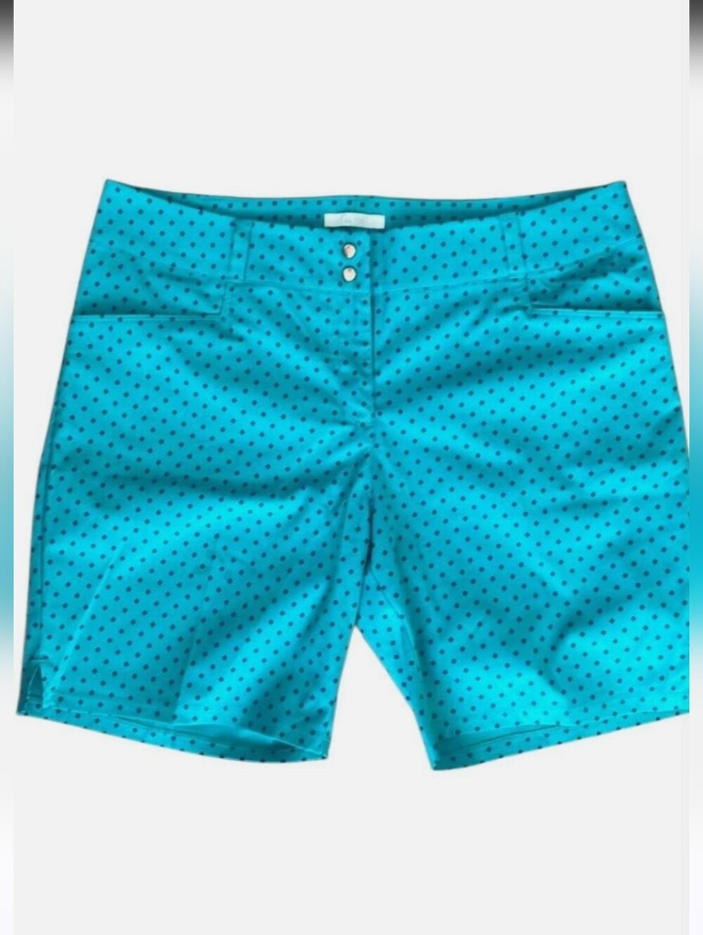 Adidas Turquoise Polka Dot Women's Shorts